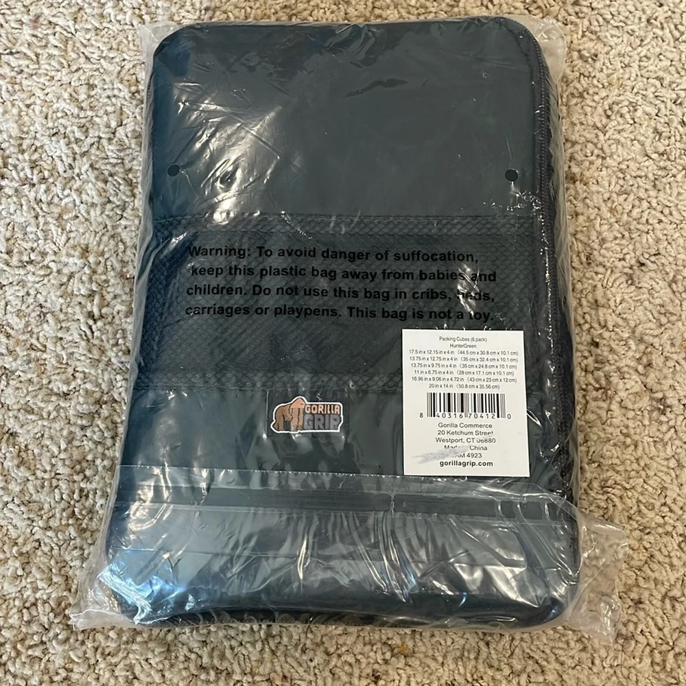 Travel Packing Cube Set of 6 NWT